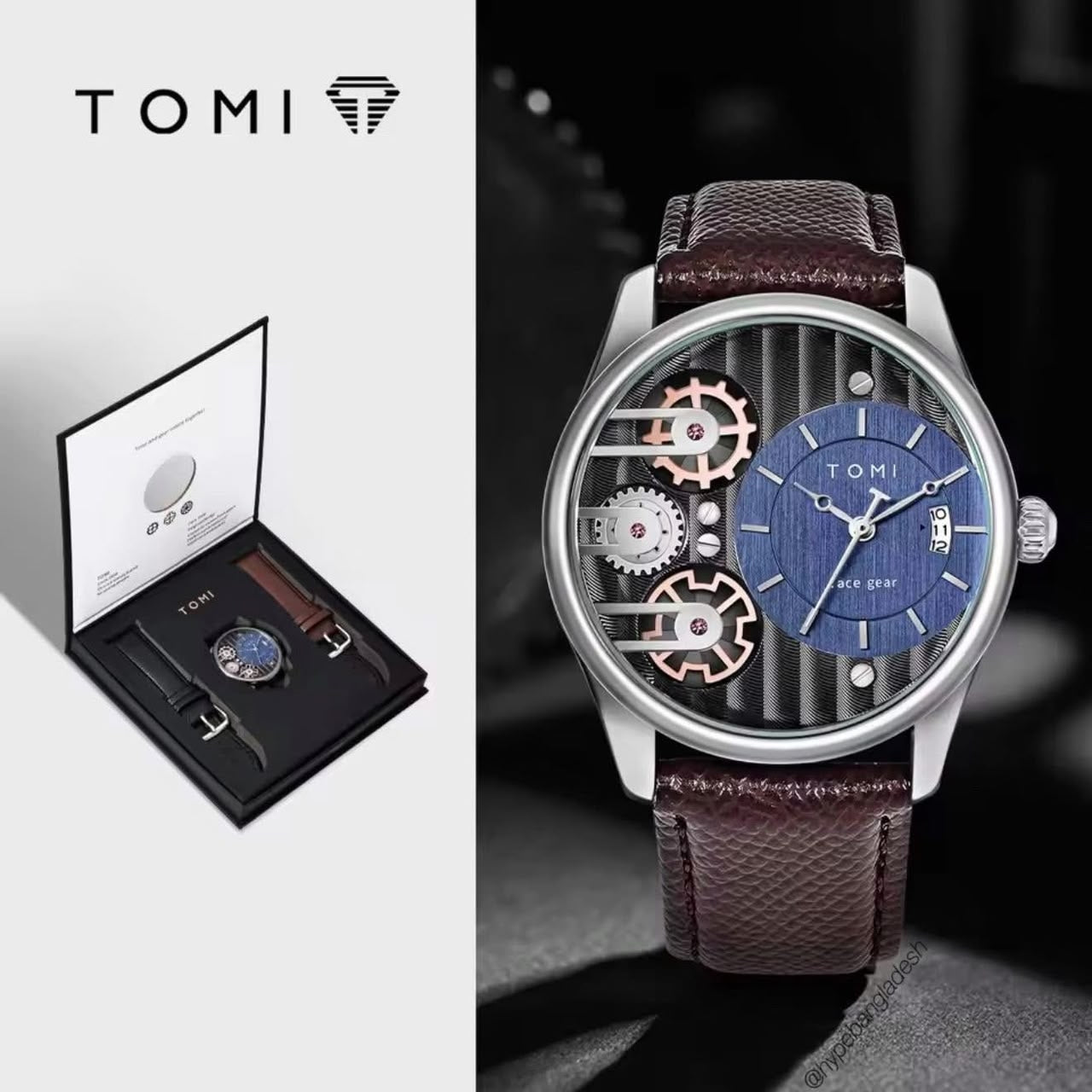 TOMI - FACE GEAR WATCH