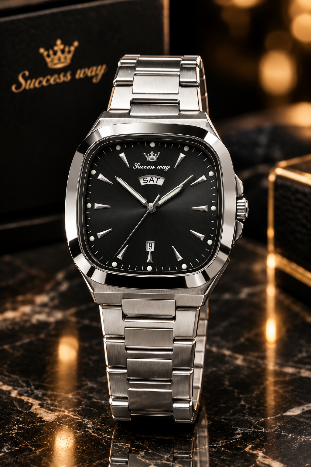 SUCCESSWAY DAY-DATE  WATCH