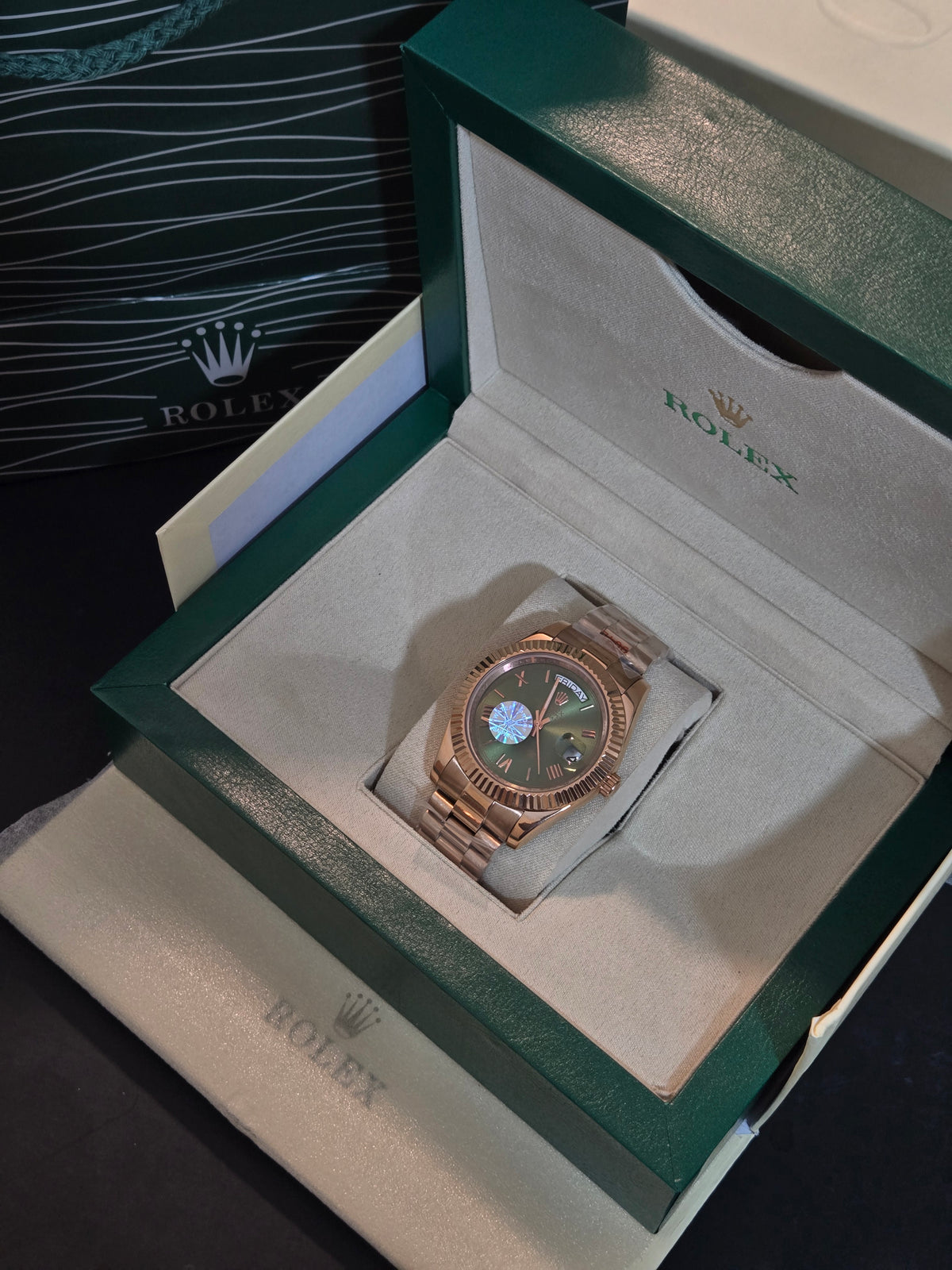 ROLEX - DAY DATE RGGR
