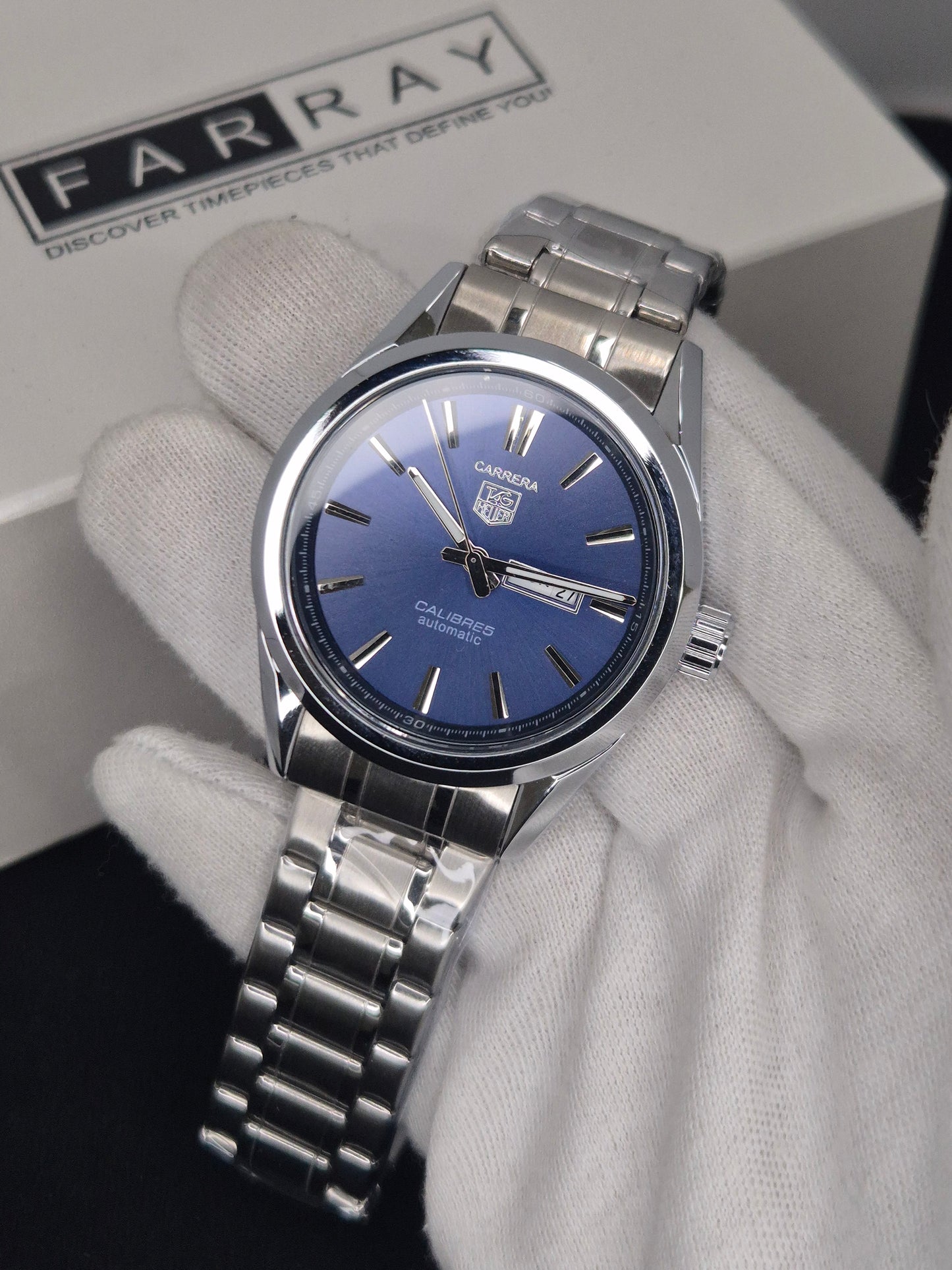 TAG HEUER - CARRERA CALIBRE 5 CHAIN WATCH