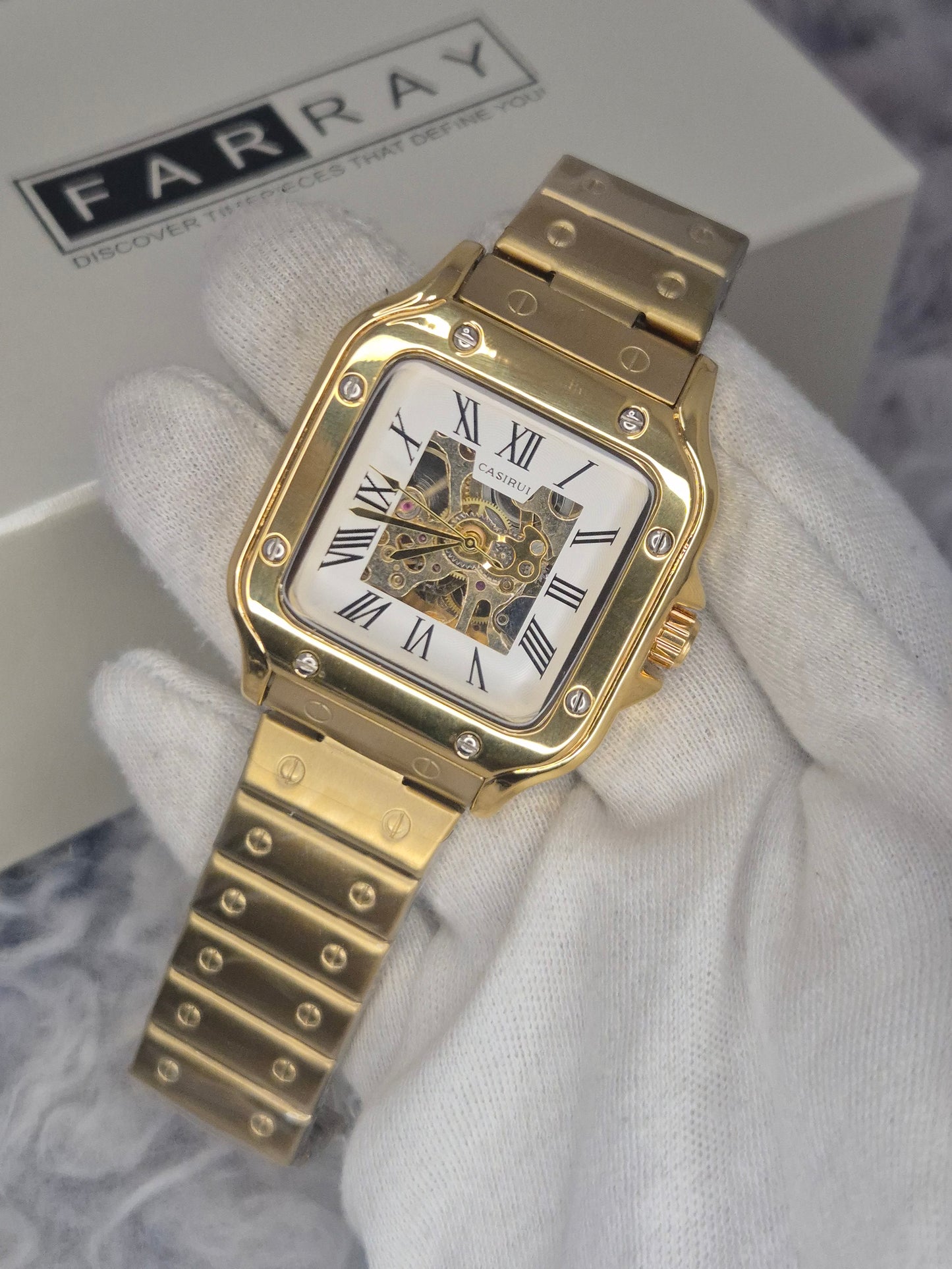 CASIRUI - Automatic Skeleton Chain Watch