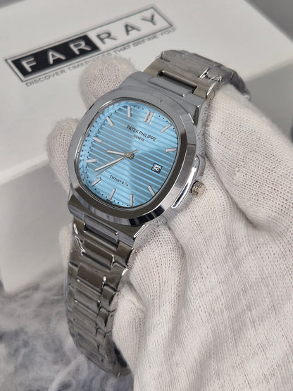 PP Smooth Bezel Date Watch
