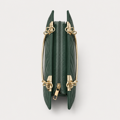 COACH - 2-in-1 Green Top Handle Bag