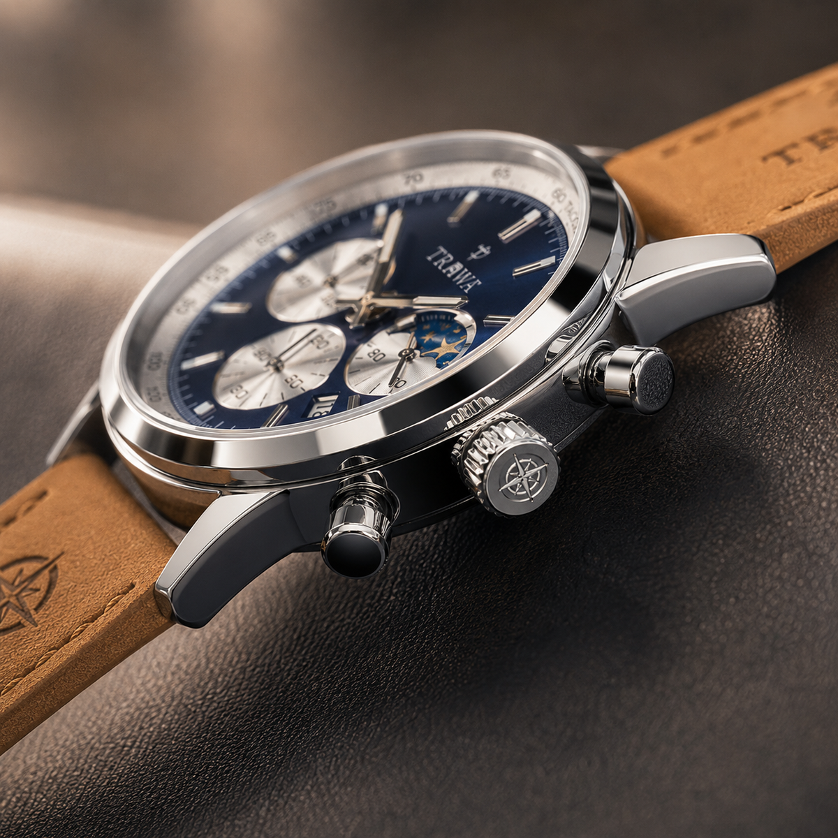 TROVE- MOONPHASE CHRONOGRAPHIC WATCH