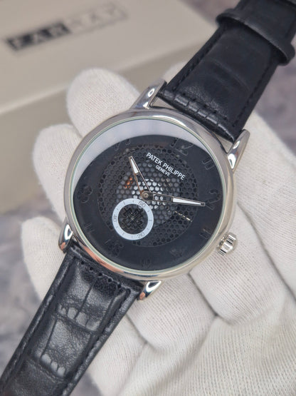 Patek Philippe Mesh Leather Watch