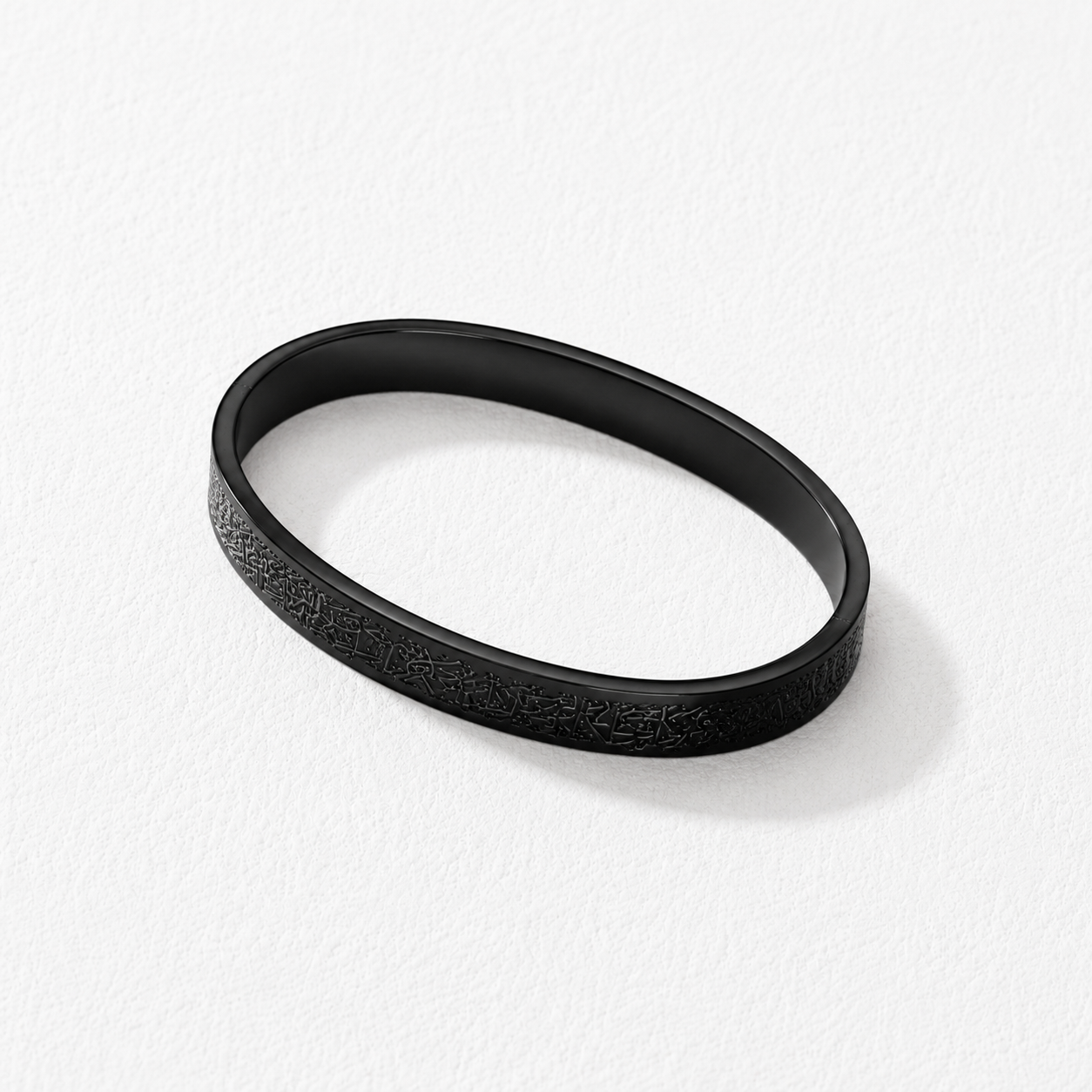 Ayat-UL-Qursi Black Braclet