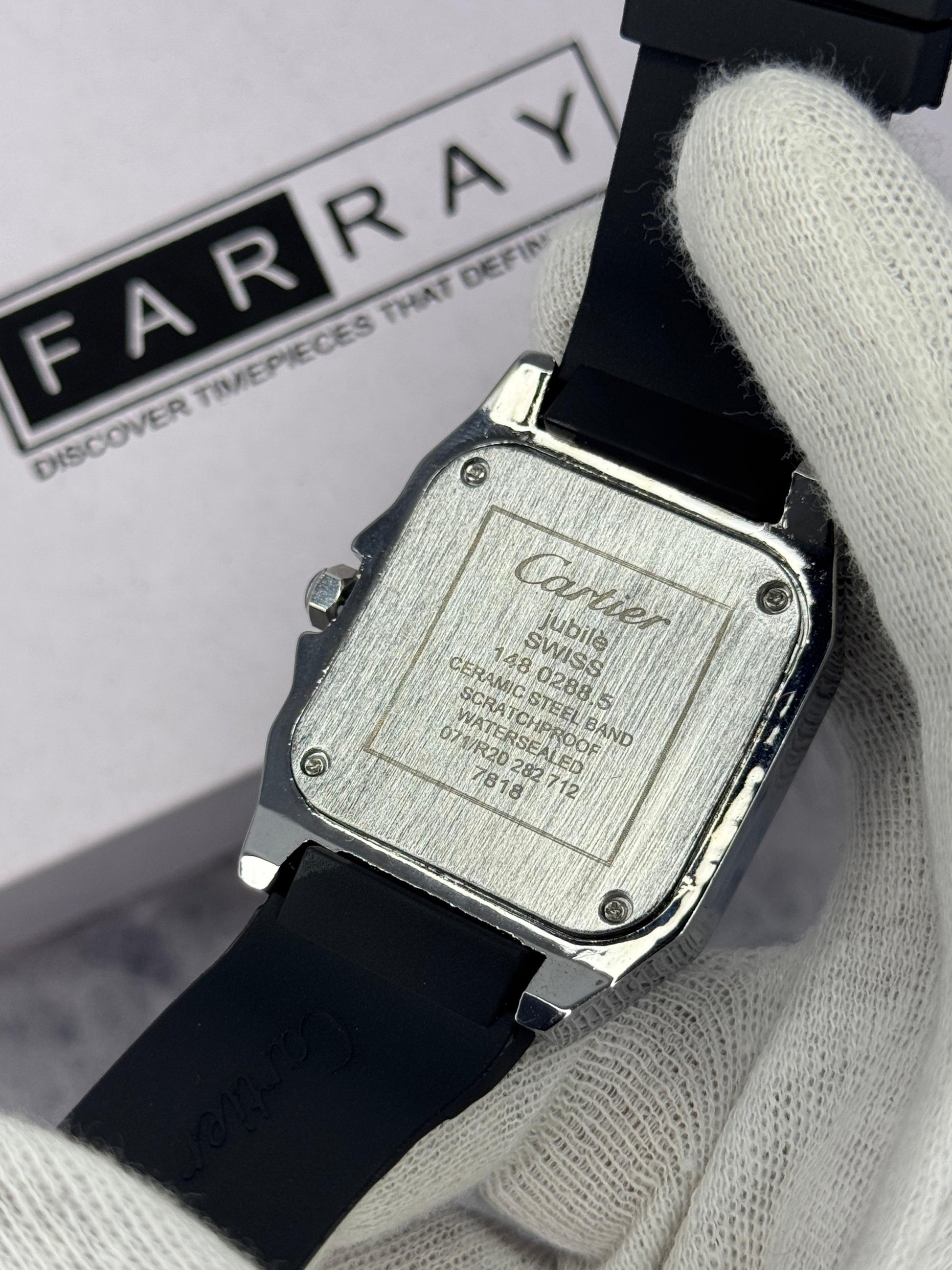 Cartier Santos Date Watch – FARRAY - Main Image
