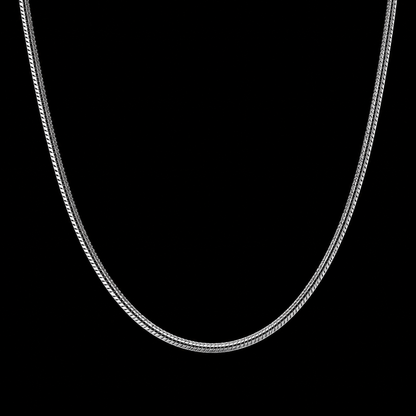1.5mm Snake Silver Chain