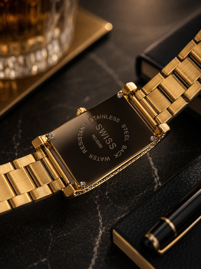 Swiss Iced Chain Watch