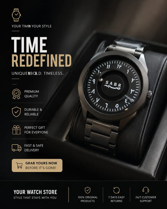 SABR - LIMITED EDITION CHAIN WATCH