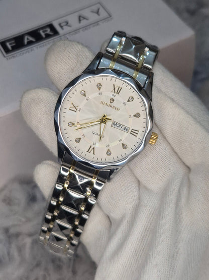 Binbond Diamond Chain Watch