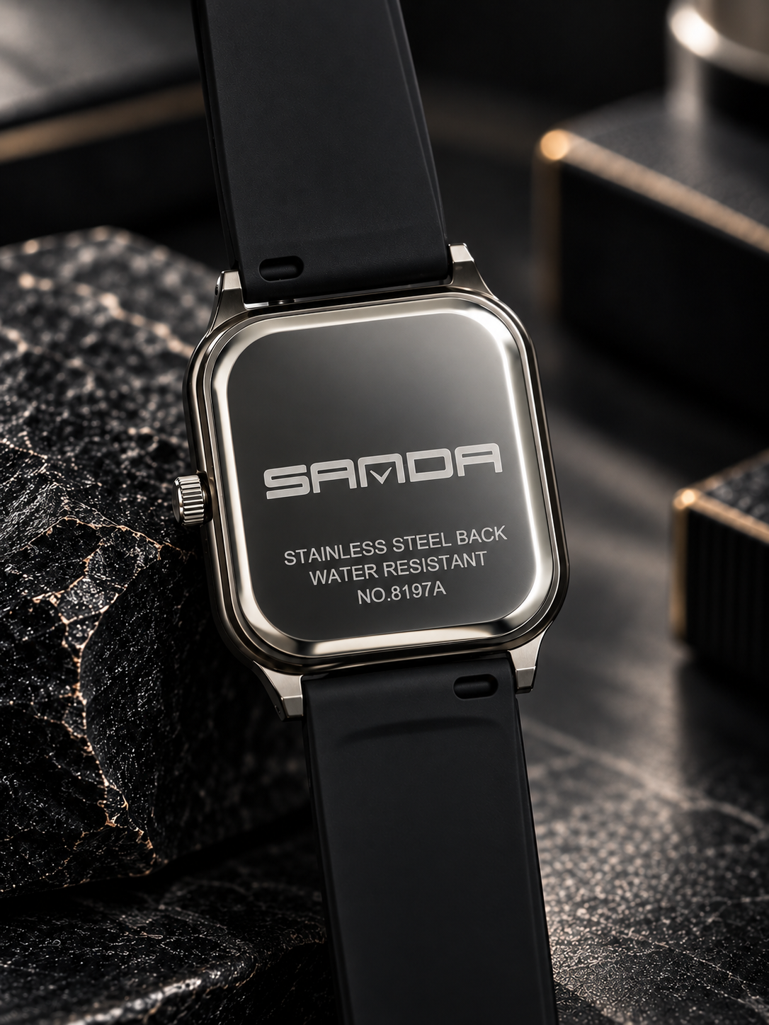 SANDA - Silicon Strap Couple Watch