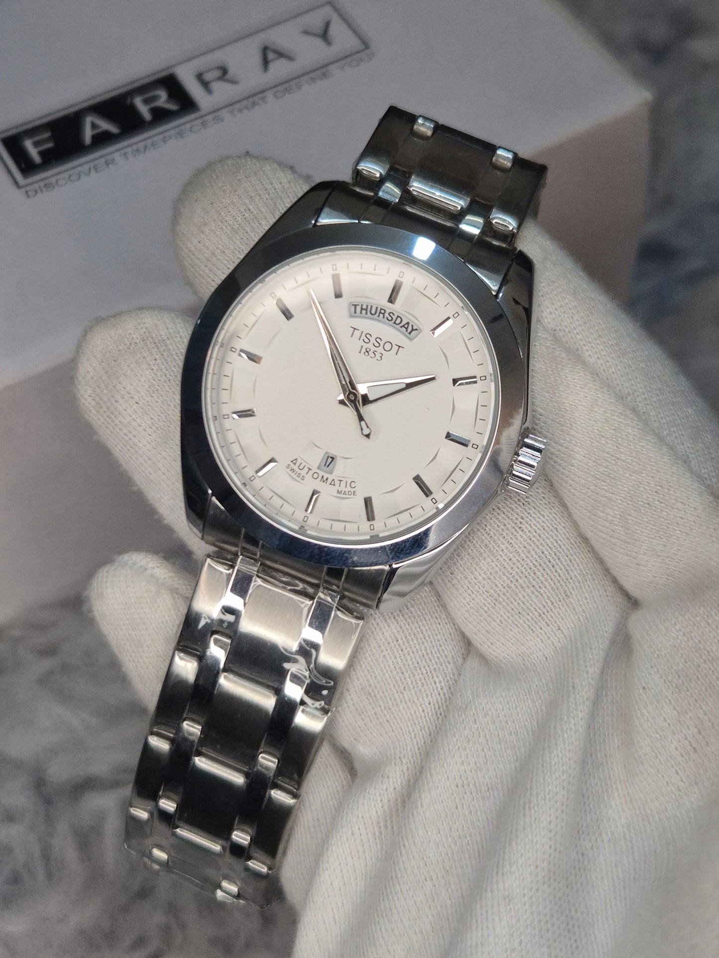 Tissot Day-Date Chain Watch