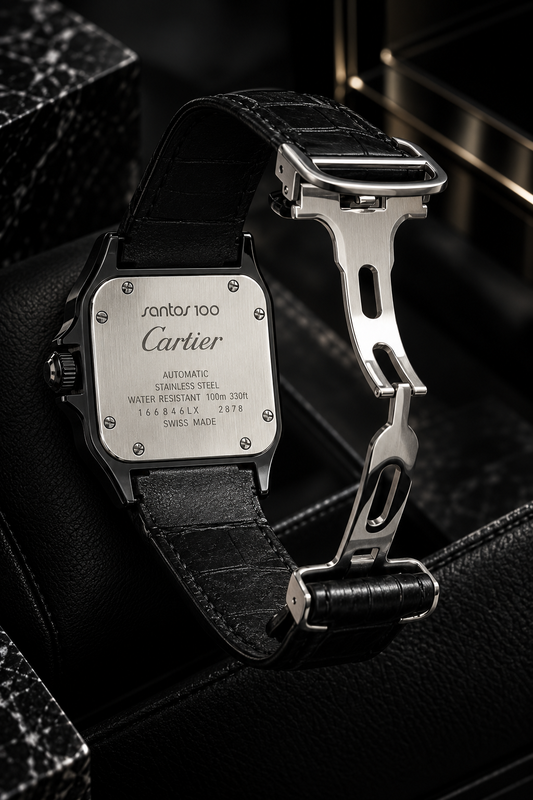 A+ CARTIER - SANTOS STRAP WATCH