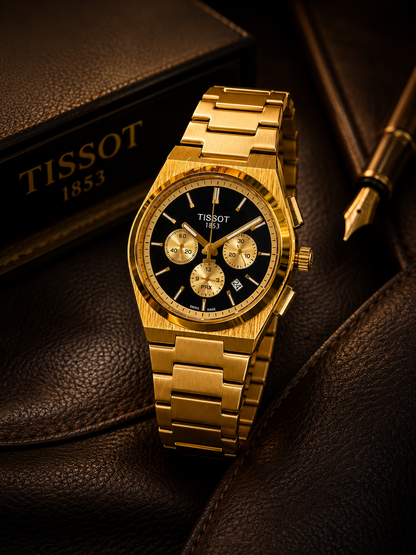 Tissot PRX Chronographic Chain Watch