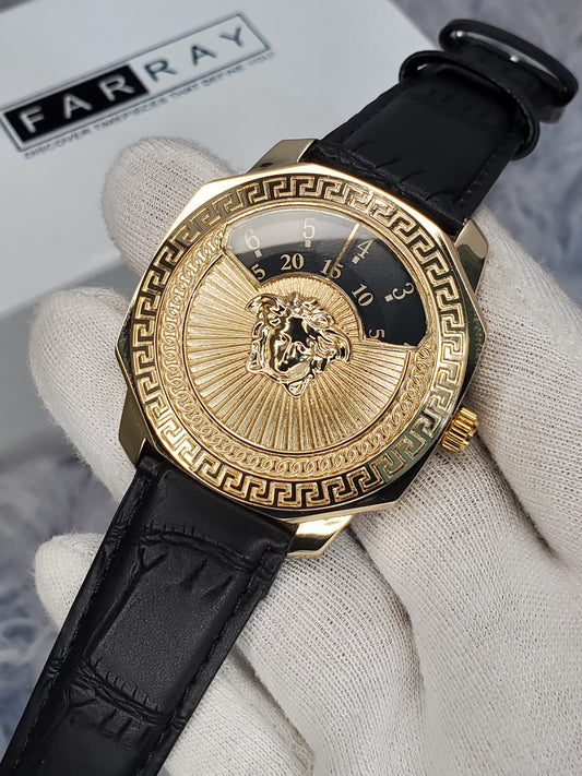 Versace Medusa Strap Watch