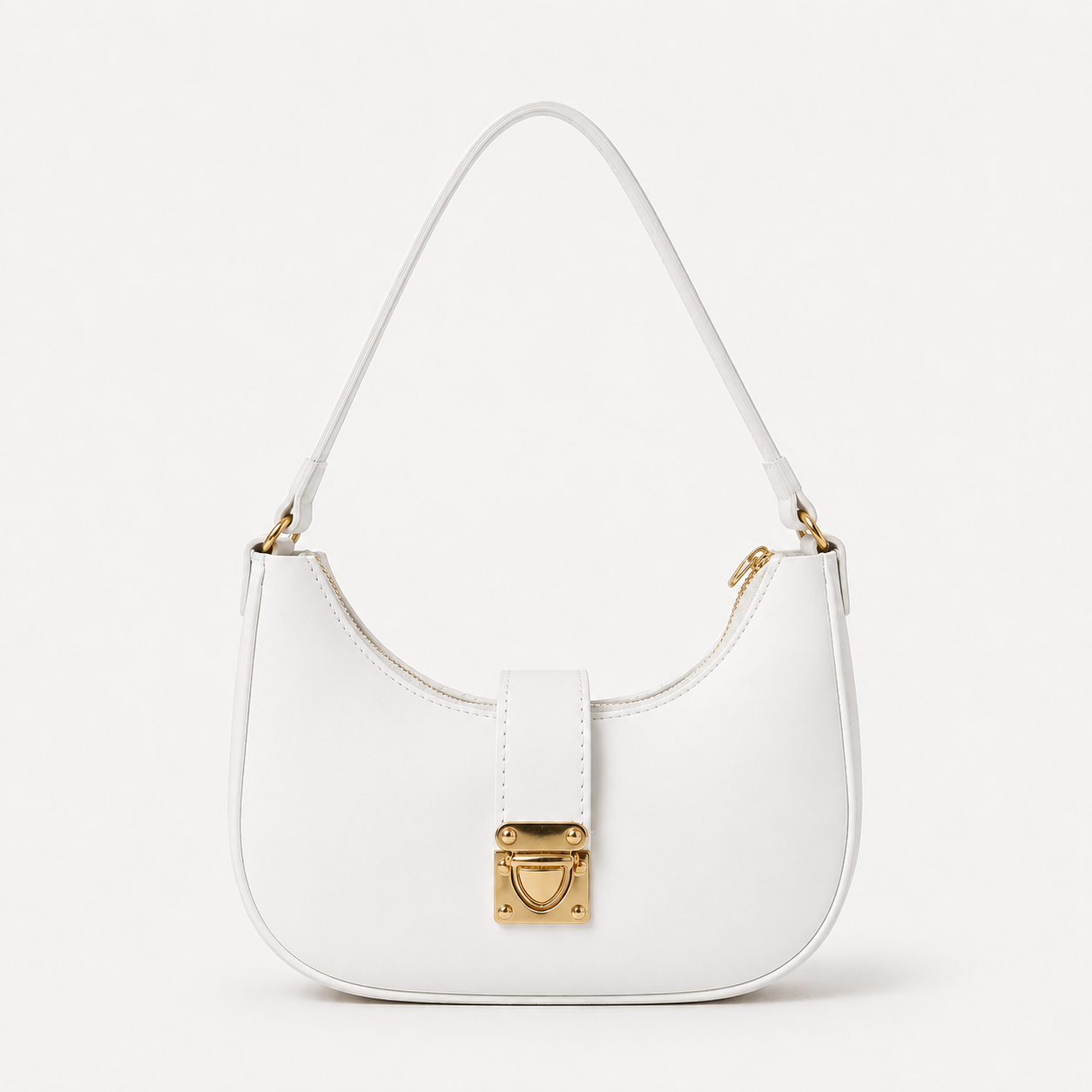 BAGUETTE - White Sholder Bag
