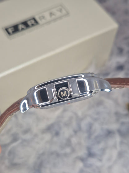 MARTYN LINE - Automatic Skeleton Leather Watch