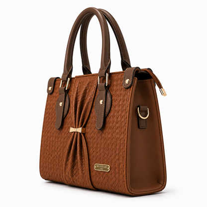 NICOLE LEE - Brown Tote Bag