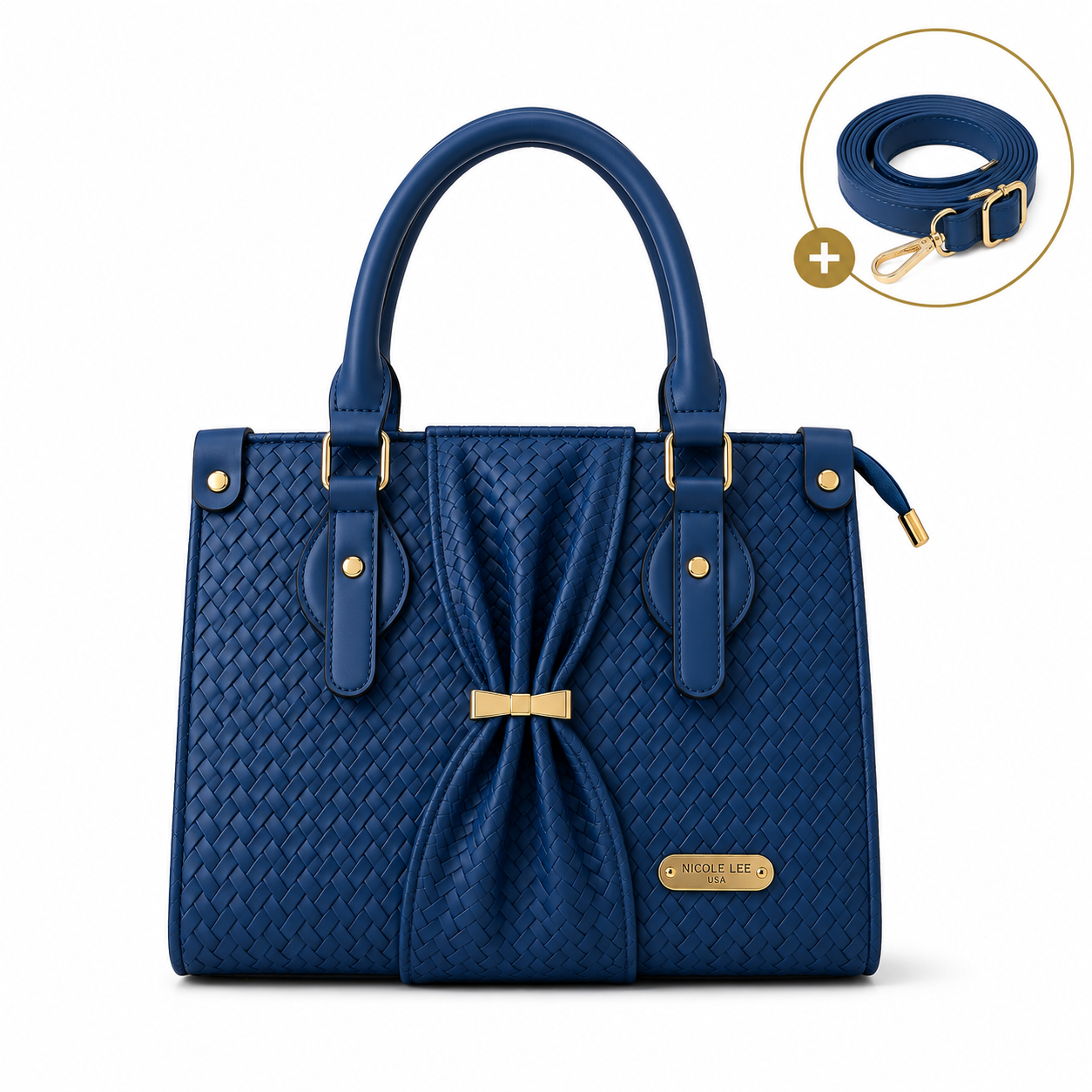 NICOLE LEE - Blue Tote Bag