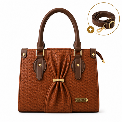 NICOLE LEE - Brown Tote Bag