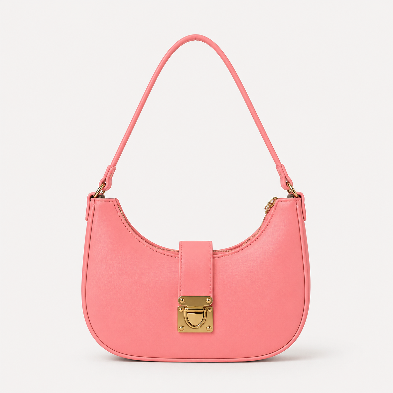 BAGUETTE - Pink Sholder Bag
