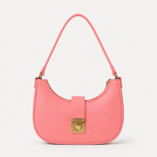 BAGUETTE - Pink Sholder Bag