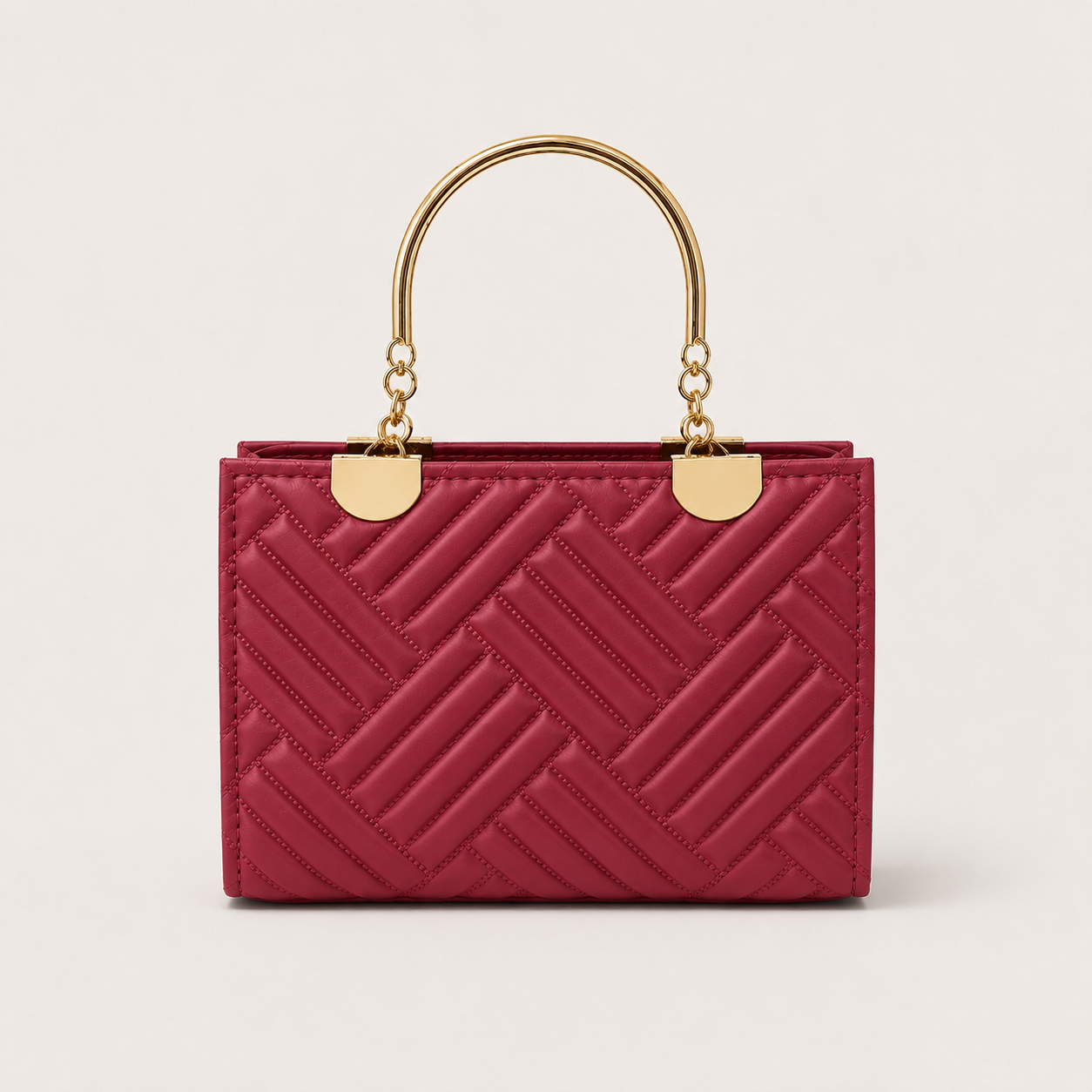 COACH - 2-in-1 Red Top Handle Bag