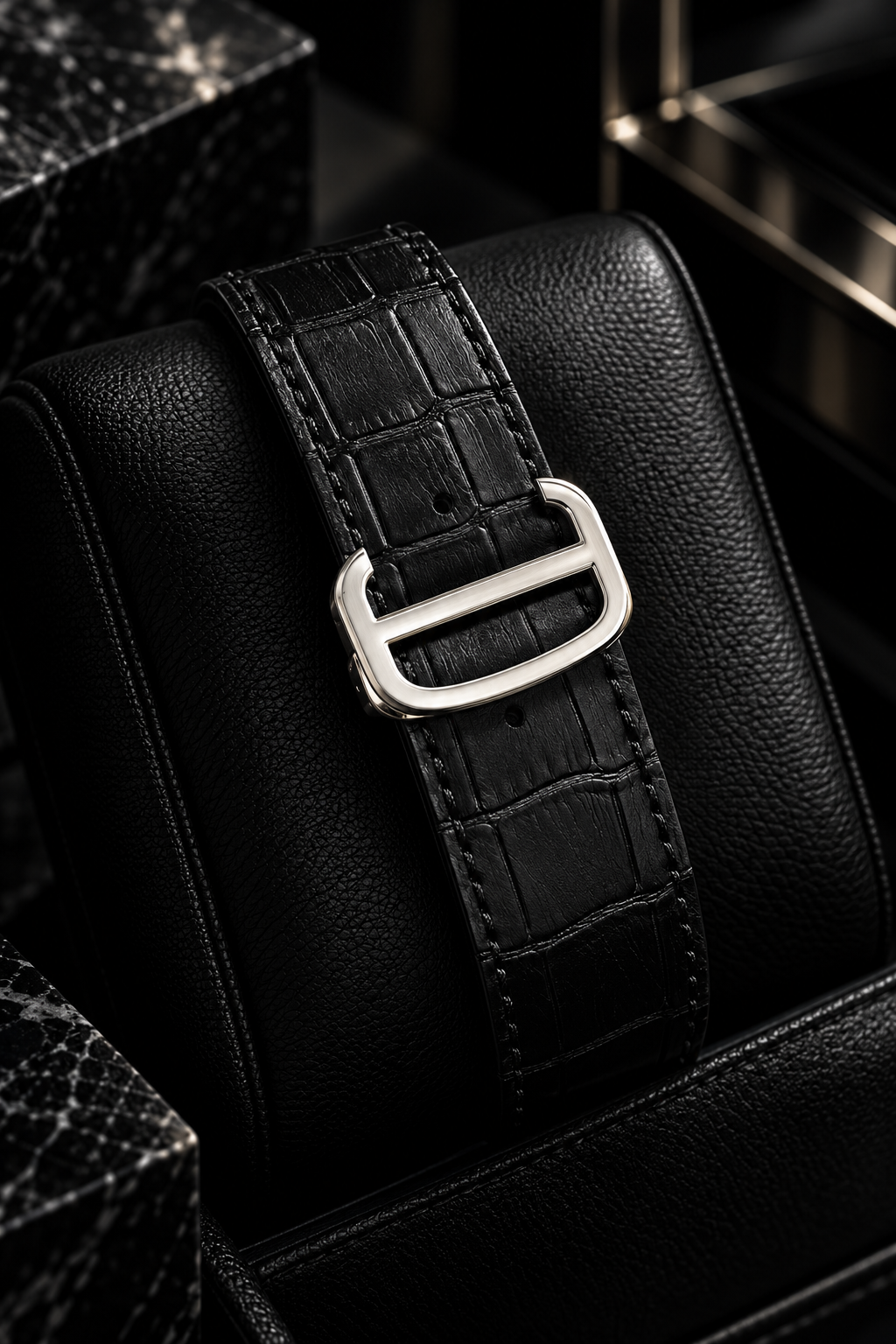 A+ CARTIER - SANTOS STRAP WATCH