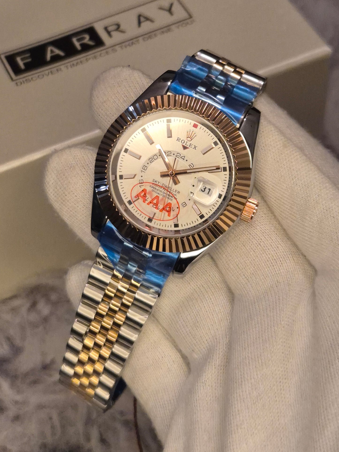 RLX Sky Dweller Chain Watch