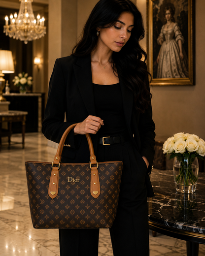 DIOR - 3-in-1 Brown Tote Bag