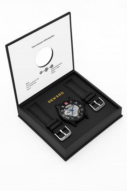 Reward Automatic Dual Strap Watch