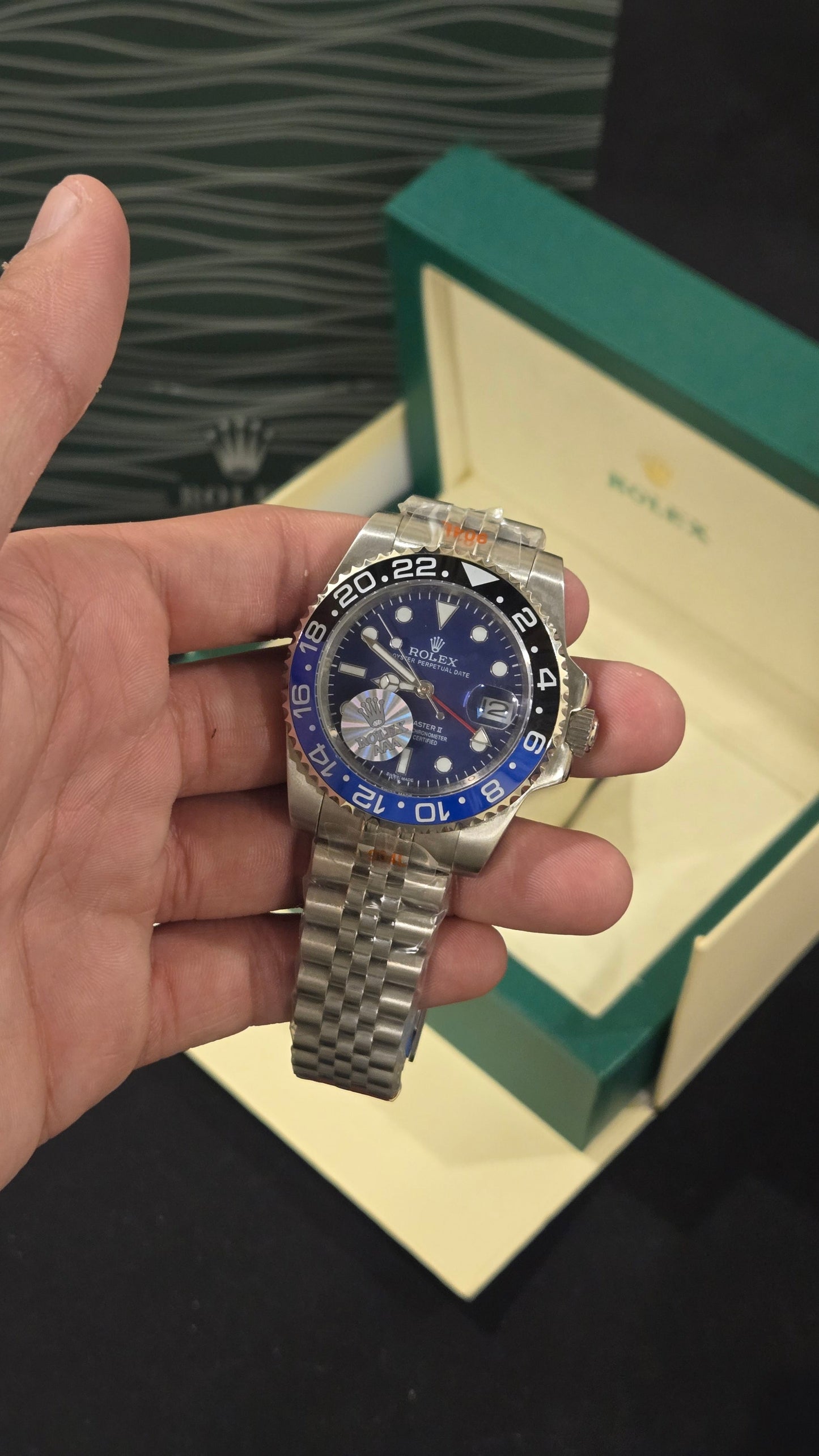 ROLEX -GMT BATMAN
