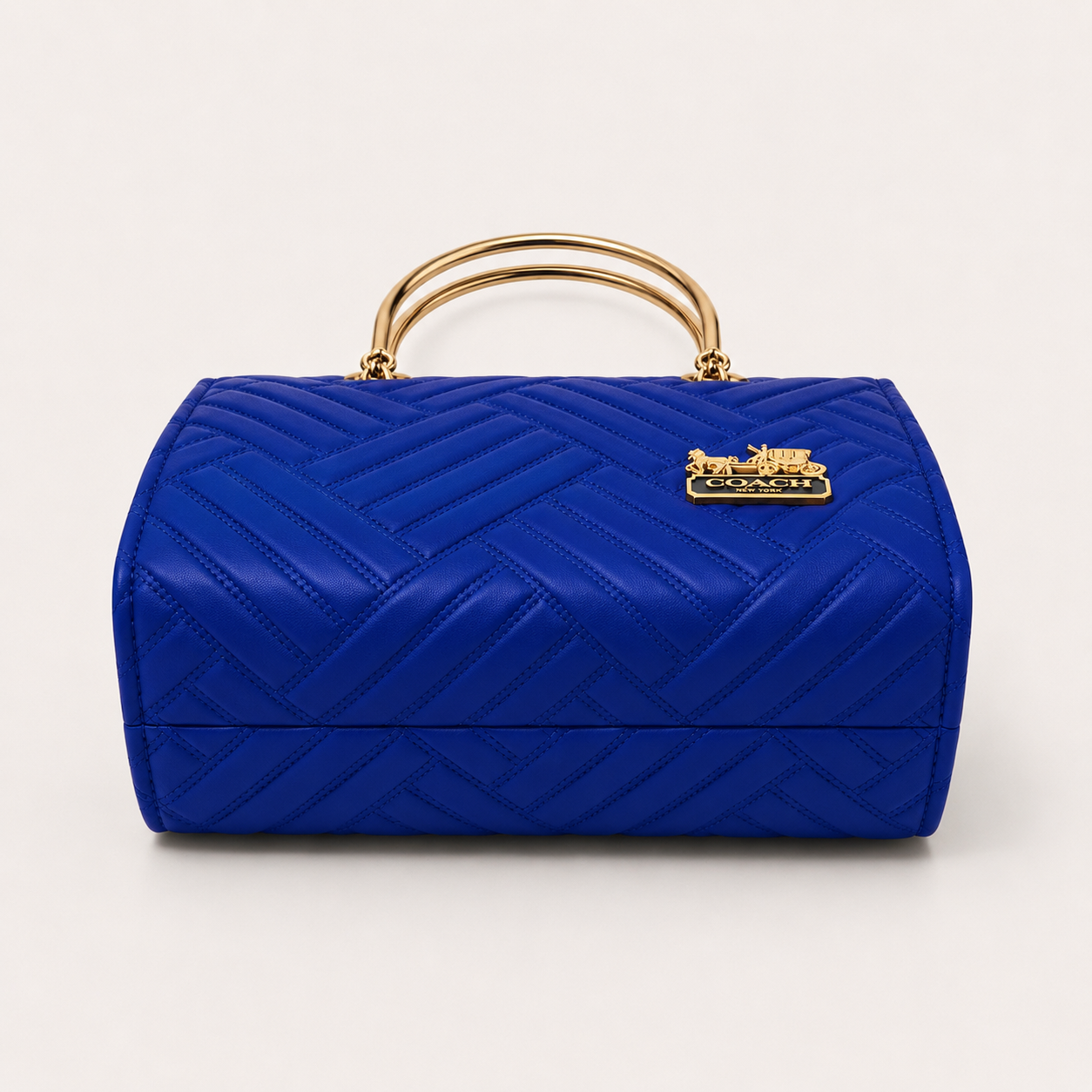 COACH - 2-in-1 Blue Top Handle Bag