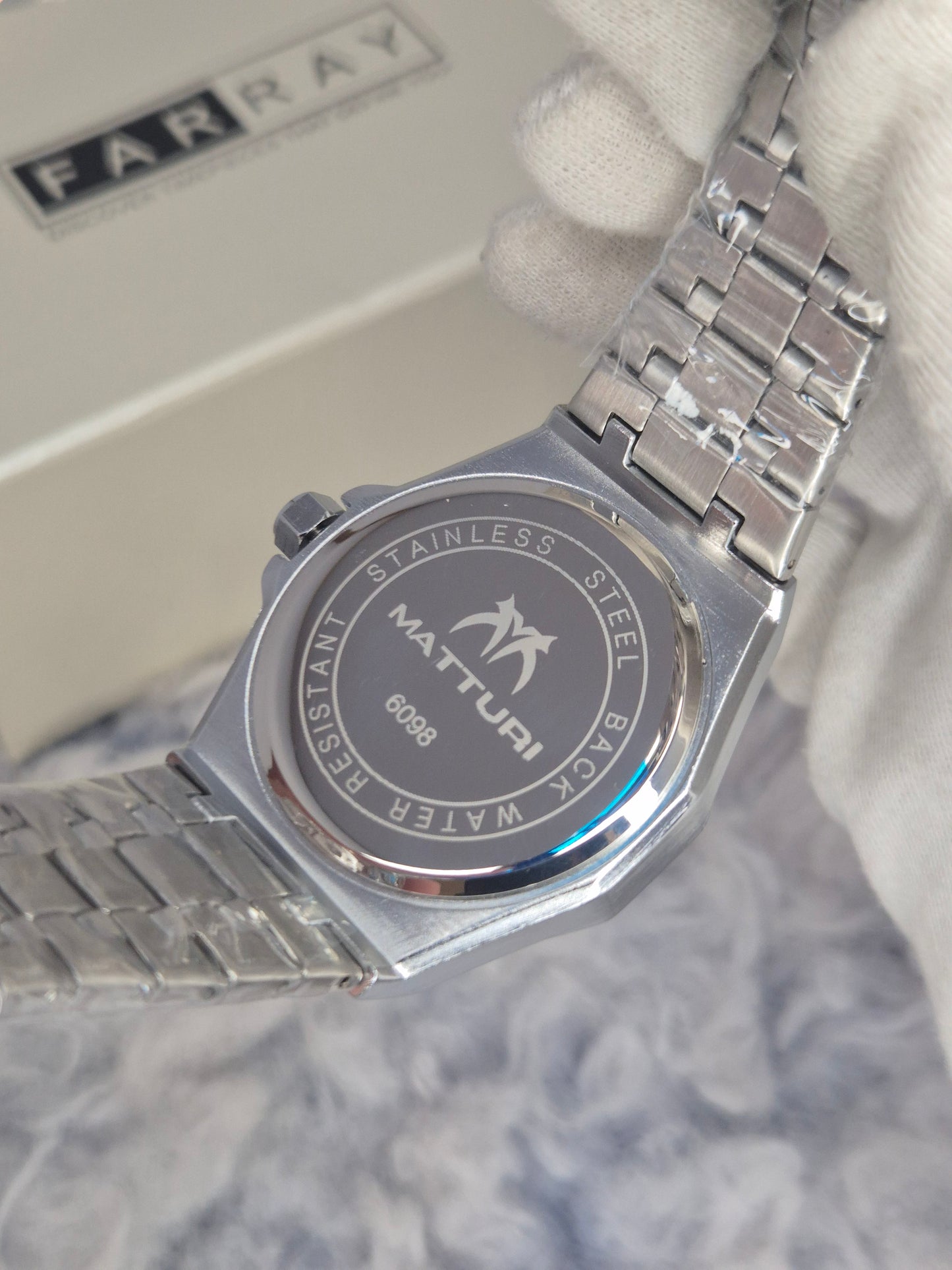 Matturi Chronograph Date Chain Watch