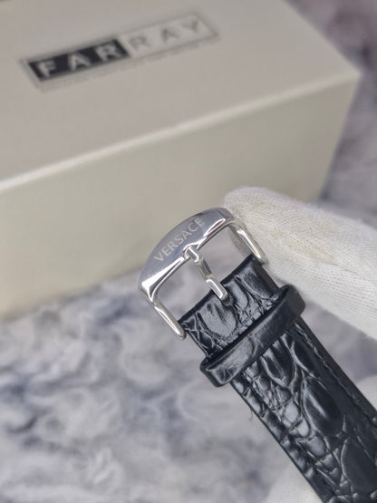 VERSACE - Royale Leather Watch