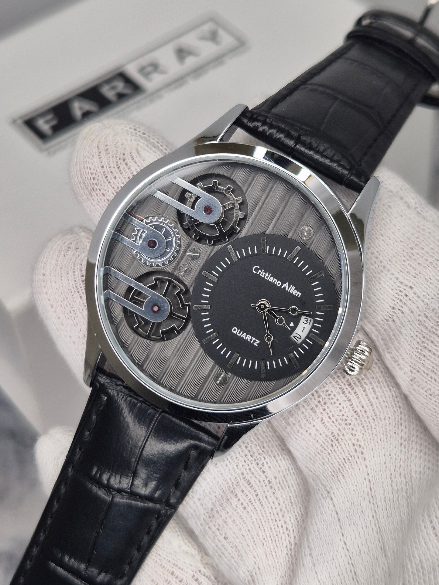 CA Double Gear Strap Watch