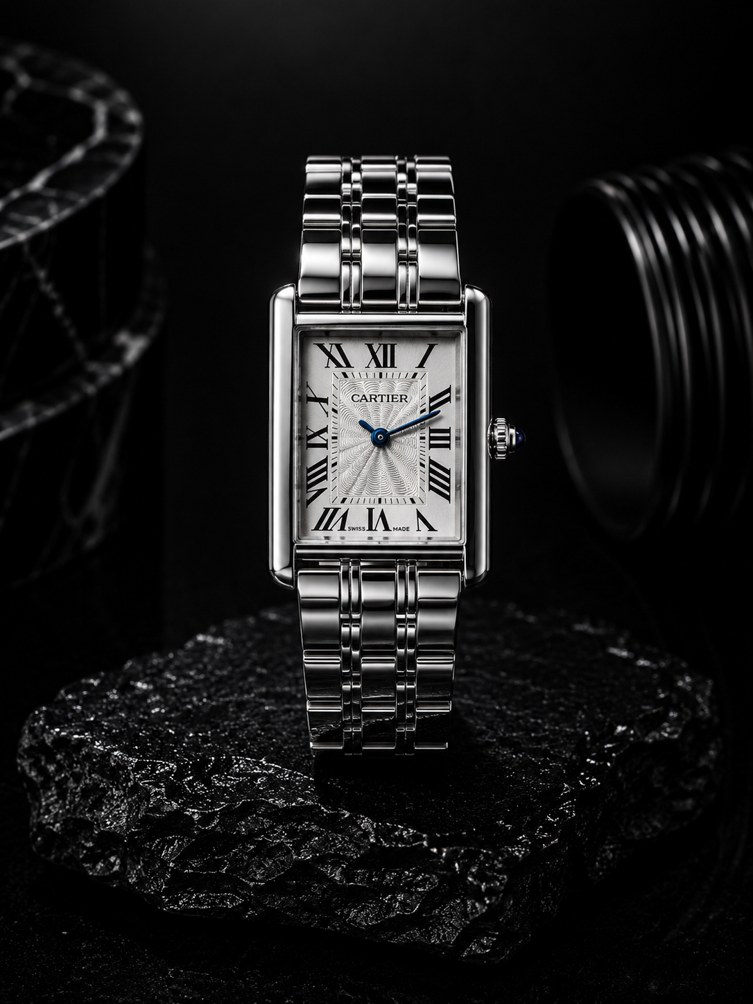 CARTIER - TANK CHAIN WATCH