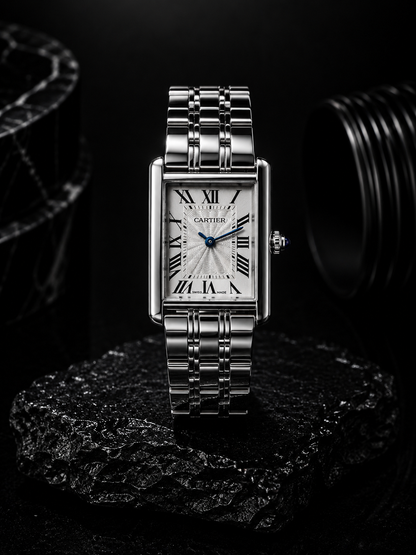 CARTIER - TANK CHAIN WATCH