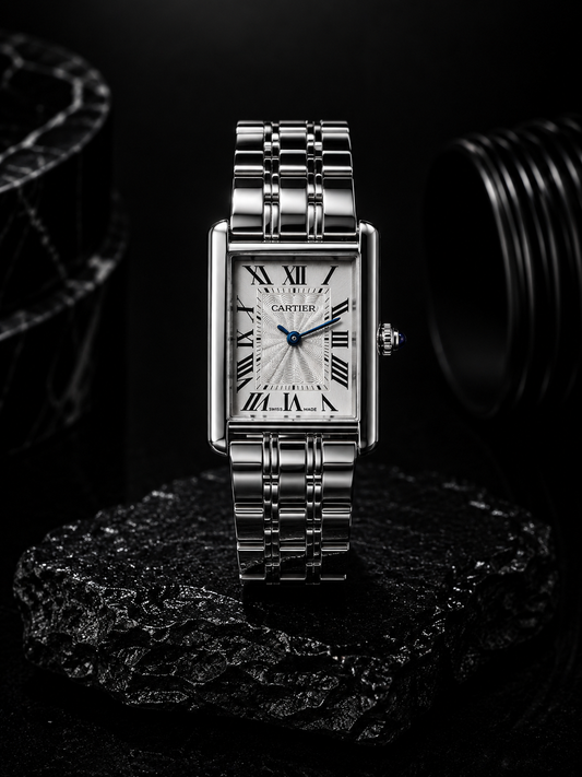 CARTIER - TANK CHAIN WATCH