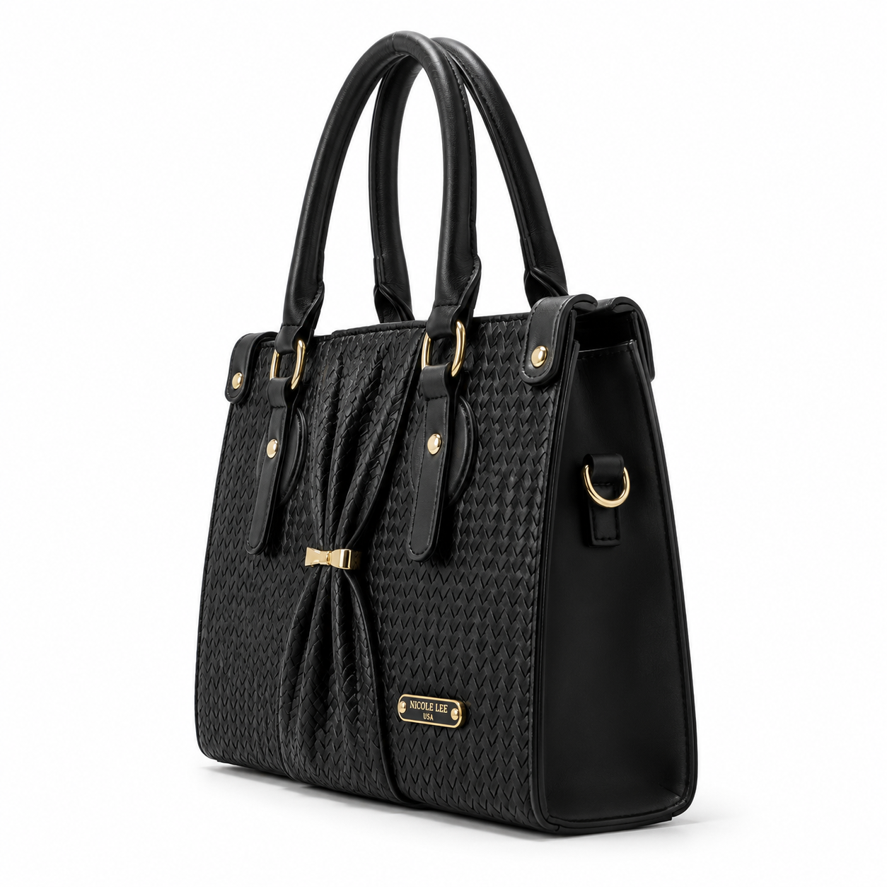 NICOLE LEE - Black Tote Bag
