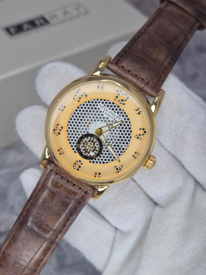 Patek Philippe Mesh Leather Watch