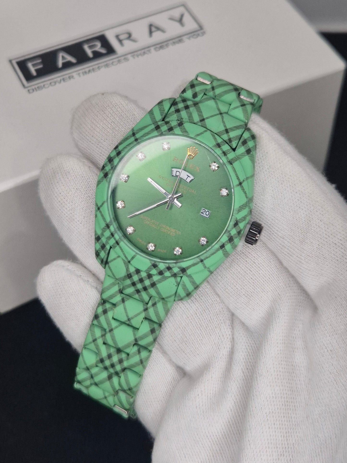 Rlx Textured Design Watch