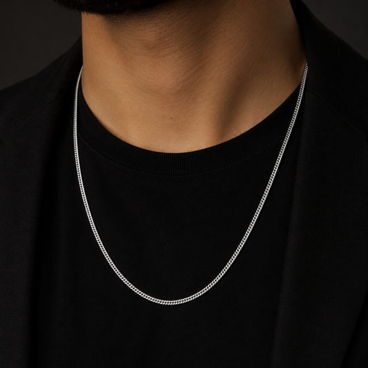 1.5mm Snake Silver Chain