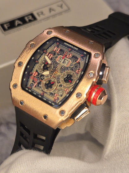 Hengbolong Chronographic Strap Watch