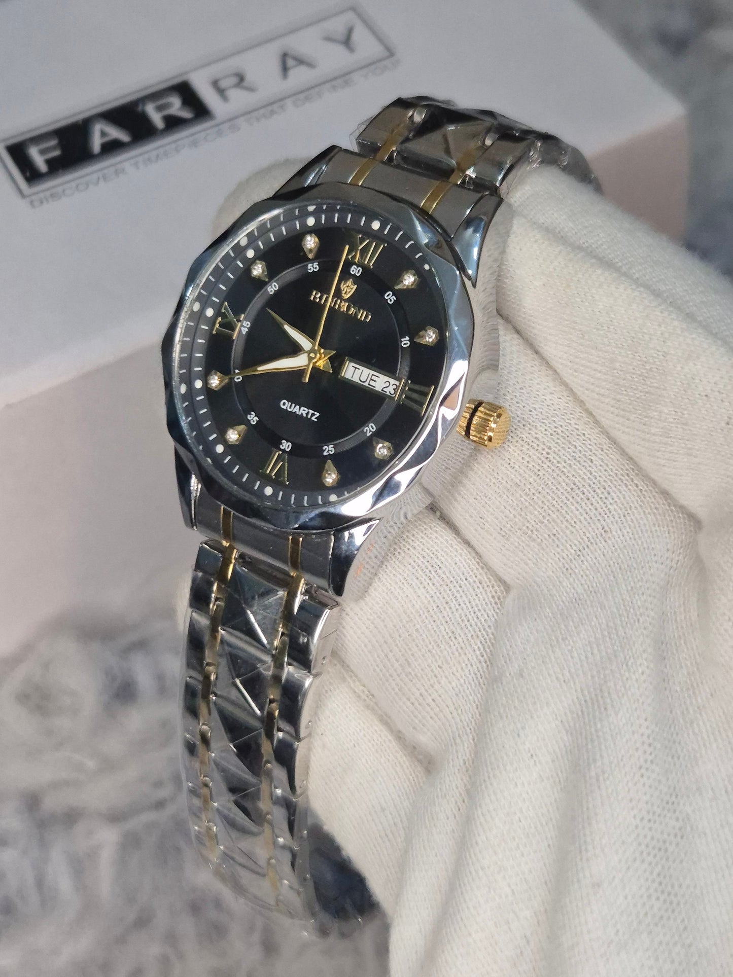 Binbond Diamond Chain Watch