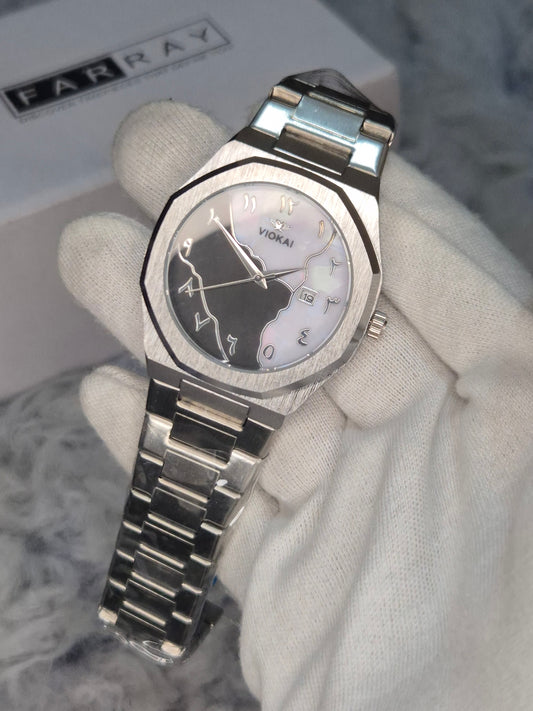 Marbel Design Chain Watch