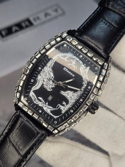 Dragon Design Strap Watch