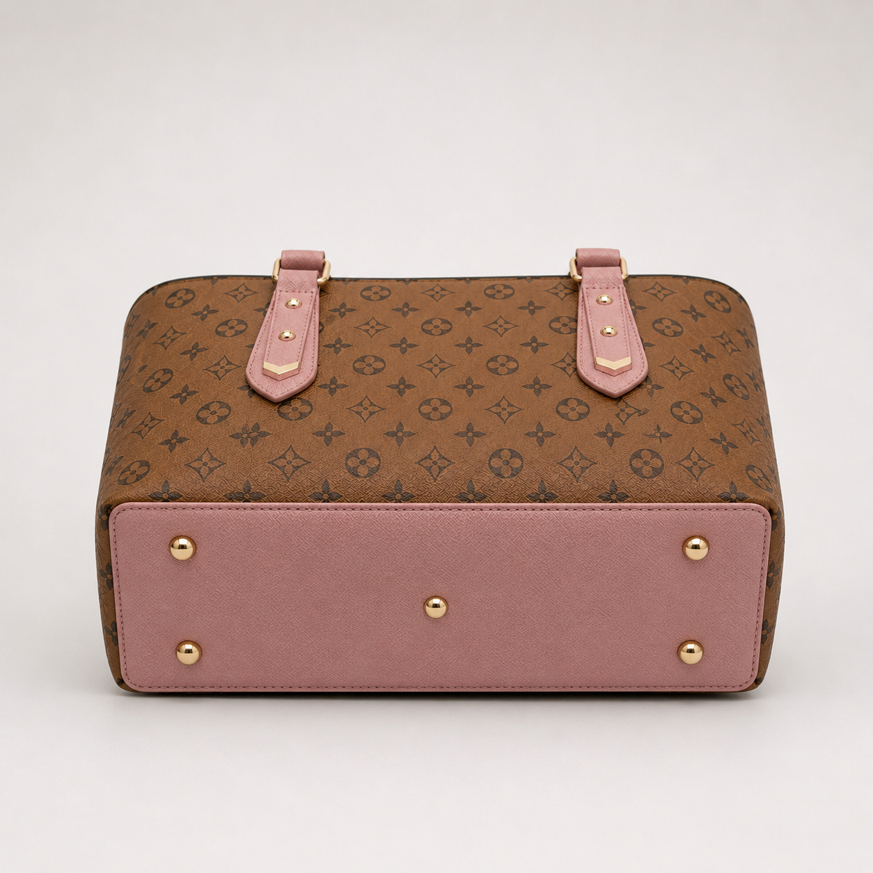 DIOR - 3-in-1 Brown Pink Tote Bag