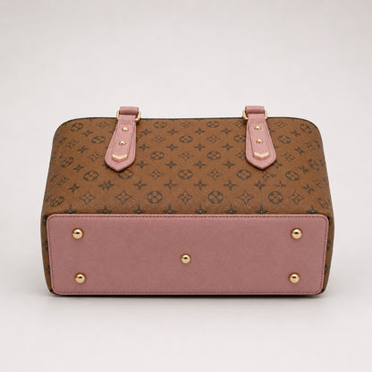 DIOR - 3-in-1 Brown Pink Tote Bag